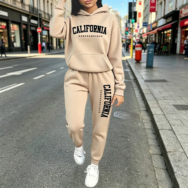 Conjunto de Moletom Casual Urb - Women'S Fashion For 2026 avaliação e preço