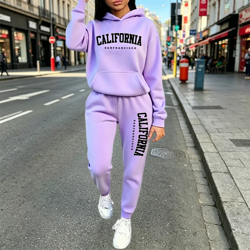 Conjunto de Moletom Casual Urb - Women'S Fashion For 2026 avaliação e preço