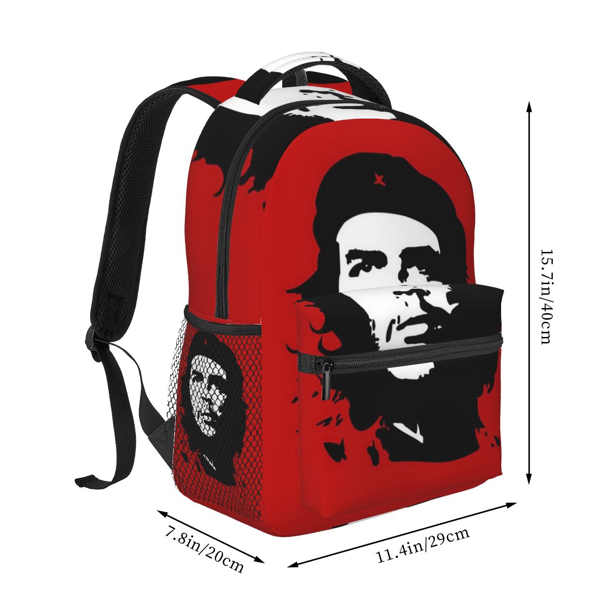 Mochila escolar estampada Che  - Women'S Fashion Revolution avaliação e preço