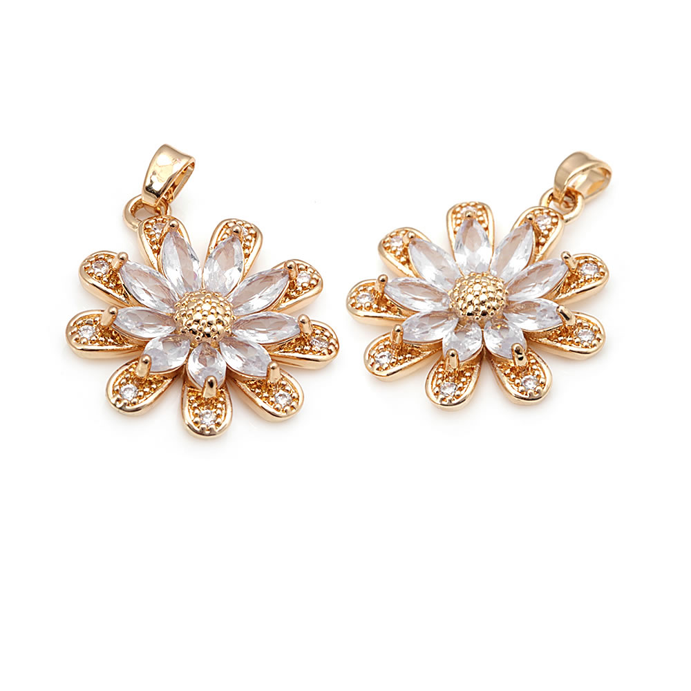 Pingentes de Flor de Girassol  - Women'S Fashion Earrings avaliação e preço