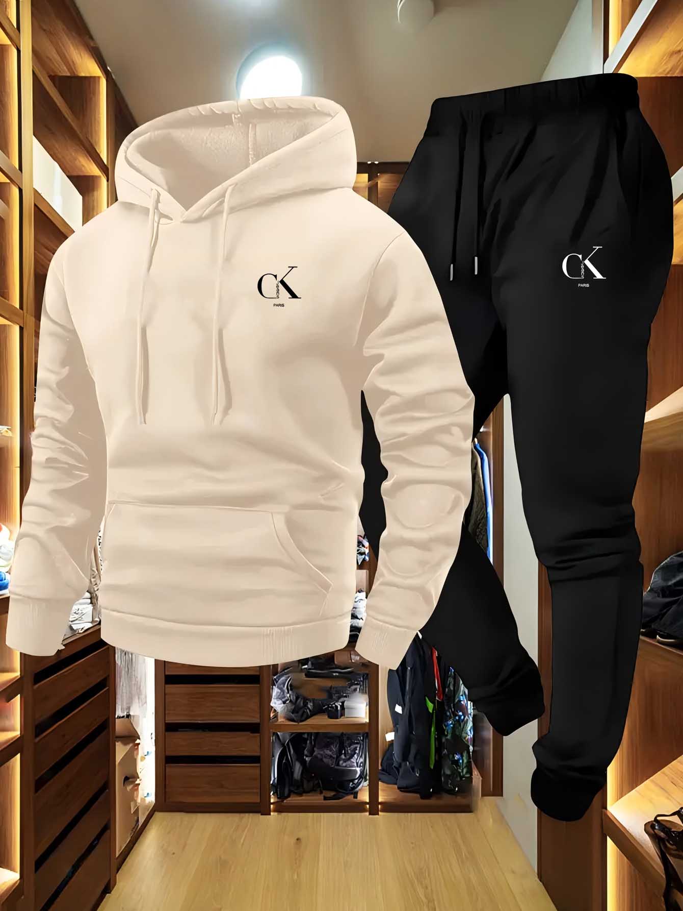 Conjunto de Moletom de Luxo Ov - Hoodie Women Oversized avaliação e preço
